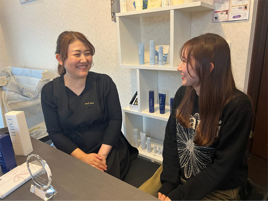 鏡を見るのが楽しくなった。“ちゃんと変われた”という実感